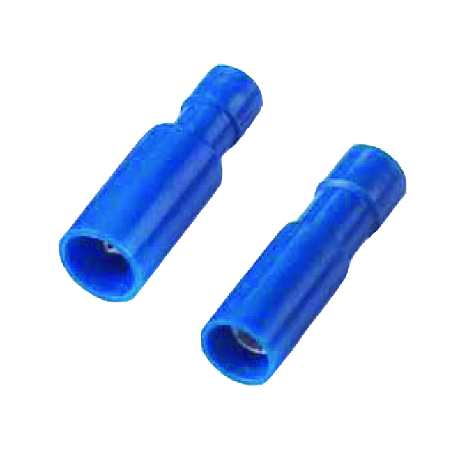 Insulated Terminal Bullet - 4 Pairs - 16-14 Gauge - Blue