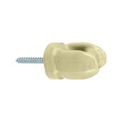 Isolateur de porcelaine pour travaux légers, 3"