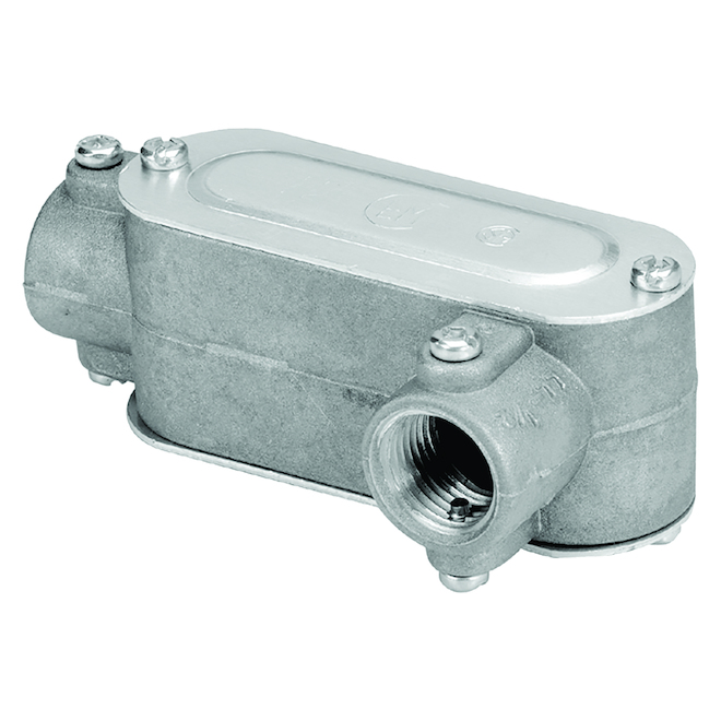 IBERVILLE Conduit Body EMT/Rigid Type LRL 3/4" BCLRLAC75 RONA