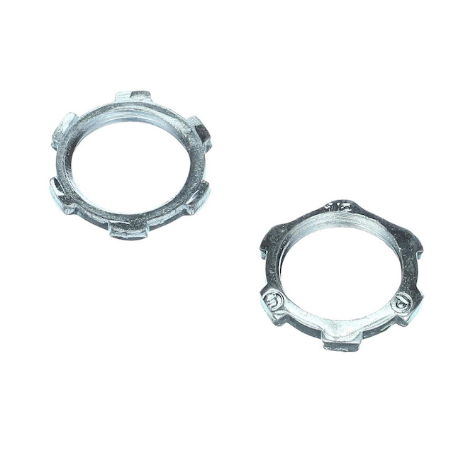 Locknuts - Steel - Rigid - 1" - 5/Pk