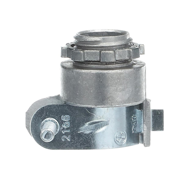 Cable Connectors - 1 Screw - NMD90/AC90(BX)-1/2" - 2/Pk