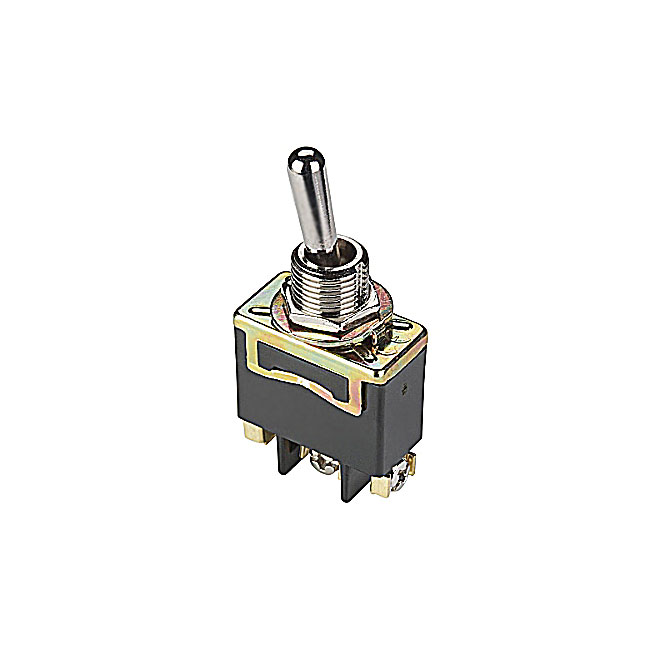 Toggle Switch - 20 A x 125 V or 10 A x 250 V - Nickel