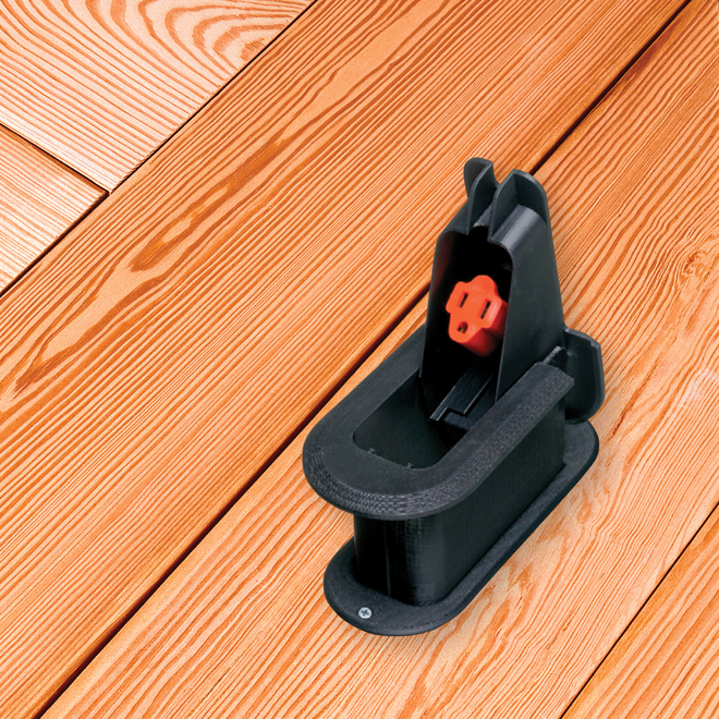 Deck Grommet(TM) for Raised Deck Applications