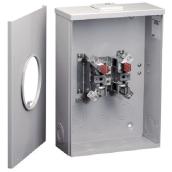 Socle de compteur, 200 A, 600 V, combiné, Colombie-Britannique