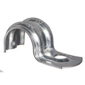 EMT Strap - Galvanized Steel - 1 Hole - 1/2'' - 140/Pack