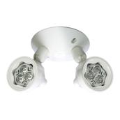 Emergi-Lite 2-Light LED Security Light with 300° Rotation Swivel