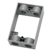 Red Dot 4-Hole 1/2-in Rectangle Weatherproof Extension Ring