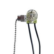 Marr On/Off Pull Chain Switch - Single Pole