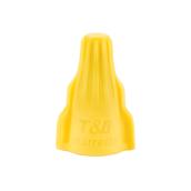 Wing-Type Wire Connector - Yellow - 100-Pack