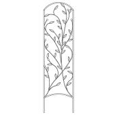 Grapevine End Panel Classic Fence - Metal - 37-in x 30-in - Black 87103 ...
