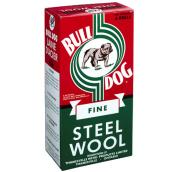 Thamesville #0 Bull Dog Steel Wool Pads - Fine Grade - 4-in L x 3-in W - 6 Per Pack
