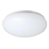 Plafonnier, DEL, 15 W, diffuseur en acrylique, blanc