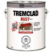 Tremclad 3.78-L Oil Based Aluminum Gloss Finish Anti-Rust Paint