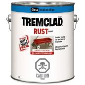 Tremclad 3.78-L Oil Based Medium Blue Gloss Finish Anti-Rust Paint