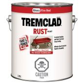 Tremclad(R) - Rust Paint - Gloss Finish - 3.78 L - Fire Red
