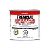 Peinture-émail Tremclad pour températures élevées, 237 ml, noir mat