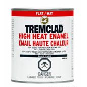 Tremclad High Heat Enamel - 946 ml - Flat Black