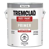 Tremclad Oil-based Metal Rust Primer - Red Oxide - Gloss Finish - 3,78 L