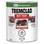 Tremclad Oil-based Metal Rust Paint - John Deere Green - Gloss Finish - 946 ml