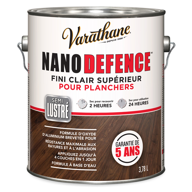 Vernis pour plancher « Nano Defence »