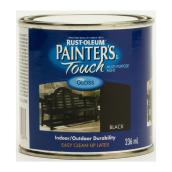 Painter's Touch Multi-Purpose Brush-On Paint - Water-Based - Gloss - Black - 236 ml