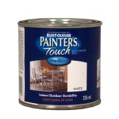 Painter's Touch Multi-Purpose Brush-On Paint - Water-Based - Semi-Gloss - White - 236 ml