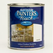 Peinture multi-usage Painter's Touch, à base d'eau, semi-lustré, blanc, 946 ml