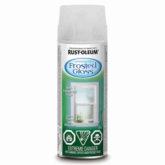 Frosted Glass Spray Paint