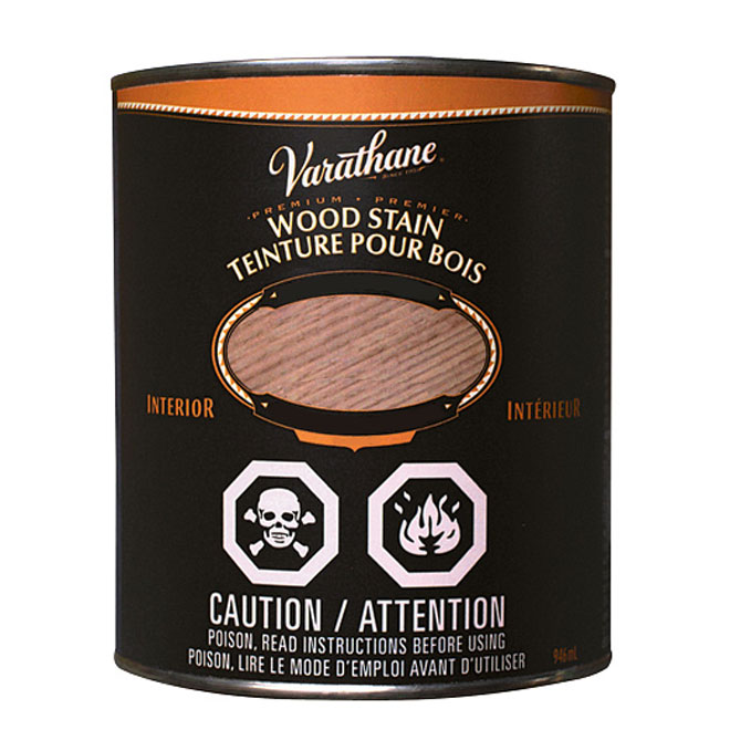 Varathane Interior Premium Wood Stain - Oil-Based - UV Blocking - Early American - 946 ml