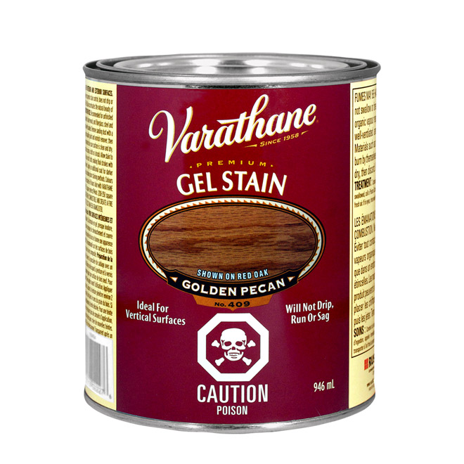 Varathane 946-ml Oil-Modified Golden Pecan Interior Premium Gel Stain