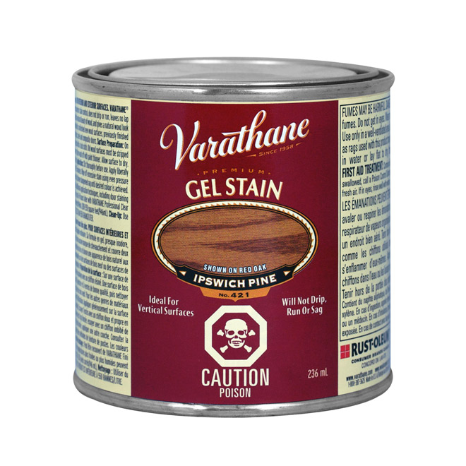 Varathane 236-ml Oil-Modified Ipswich Pine Interior Premium Gel Stain