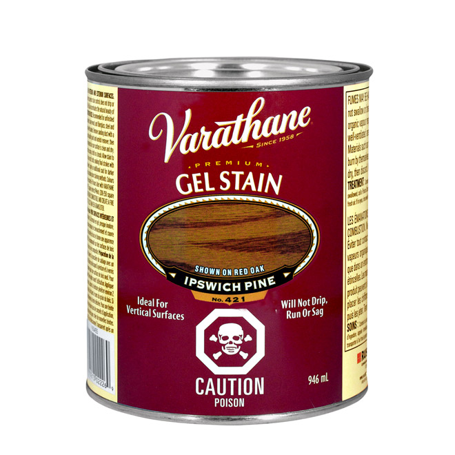 Varathane 946-ml Oil-Modified Ipswich Pine Interior Premium Gel Stain