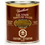 Teinture en gel pour l'intérieur Varathane Premium, à base d'huile, opaque, chêne doré, 946 ml