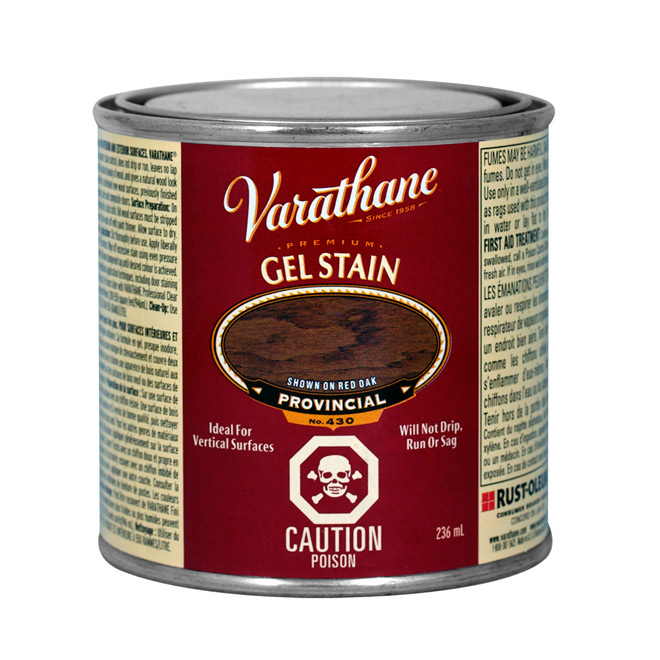 Varathane 236-ml Oil-Modified Provincial Interior Premium Gel Stain