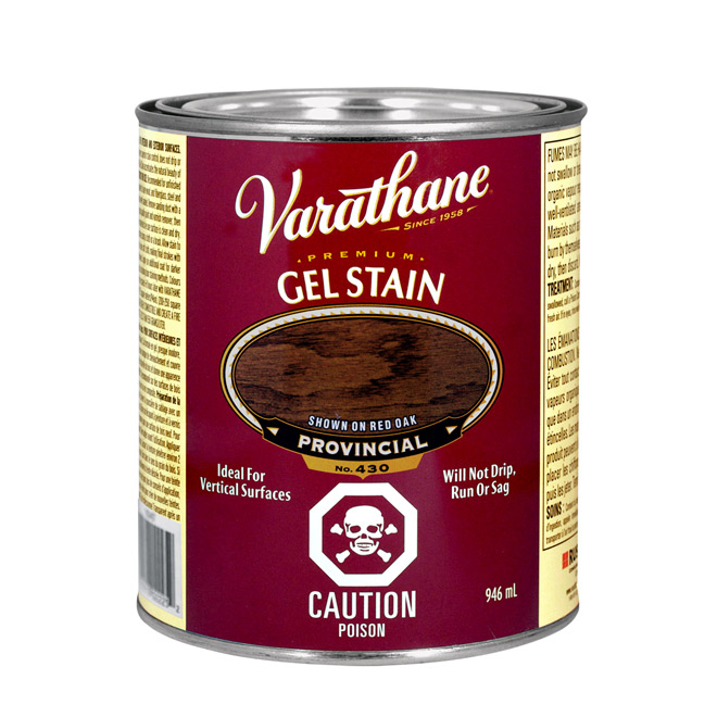 Varathane 946-ml Oil-Modified Provincial Interior Premium Gel Stain