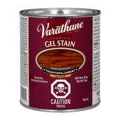 Varathane Interior Premium Gel Stain - Oil-Based - Opaque - Traditional Cherry - 946 ml