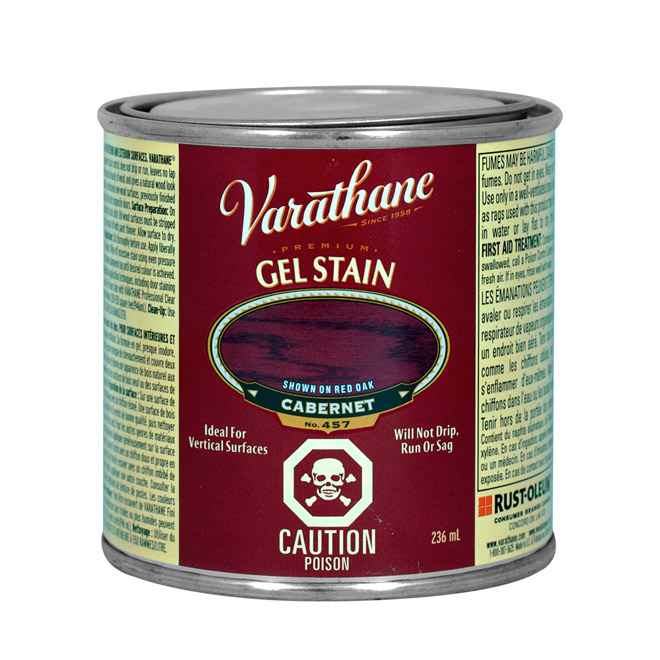 Varathane 236-ml Oil-Modified Cabernet Interior Premium Gel Stain