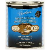 Varathane Interior One-Step Stain and Polyurethane - Water-Based - Semi-Gloss - Early American - 946 ml