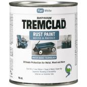 Tremclad - Antirust Paint - 946 mL - Flat Finish - White