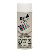Rust-Oleum Quick Color All-Purpose Aerosol Spray Paint - Enamel - Matte White  283 g