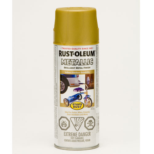 Rust-Oleum Gloss Gold Metallic Spray Paint (11 Oz)