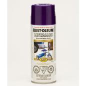 Rust-Oleum Stops Rust Enamel Metallic Spray Paint - Gloss - Deep Purple - 312 g