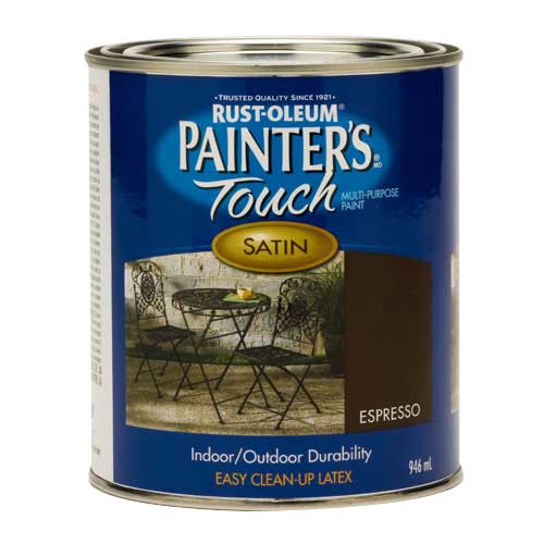 Rust-Oleum Painter's Touch Peinture Multi Usages En Noir Mat - 946 mL
