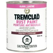 Tremclad Antirust Spray Paint - Oil-based - Glossy Chestnut - 946 ml