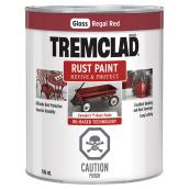 Tremclad Antirust Paint - 946 ml - Regal Red - Gloss Finish