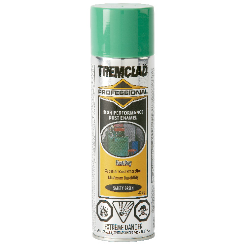 Tremclad High Performance Rust Enamel - 426 g - Gloss Finish - Safety Green