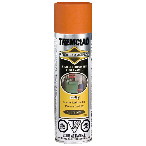 Tremclad High Performance Rust Enamel - 426 g - Gloss Finish - Safety Orange