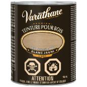 Teinture pour bois d'intérieur Varathane Premium, à base d'huile, protection UV, blanc jauni, 946 ml