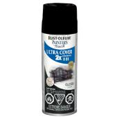 Ultra Cover 2X Spray Paint - Interior/Exterior - 340 g - Gloss Black