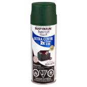 Peinture en aérosol Ultra Cover 2X, intérieur/extérieur, 340 g, vert chasseur semi-lustré